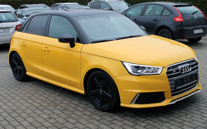 Audi S1 cena 108240 przebieg: 151438, rok produkcji 2015 z Skoczów małe 352